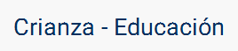 crianza educacion